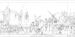 Disegno di progetto - stazione 4 - Via Crucis